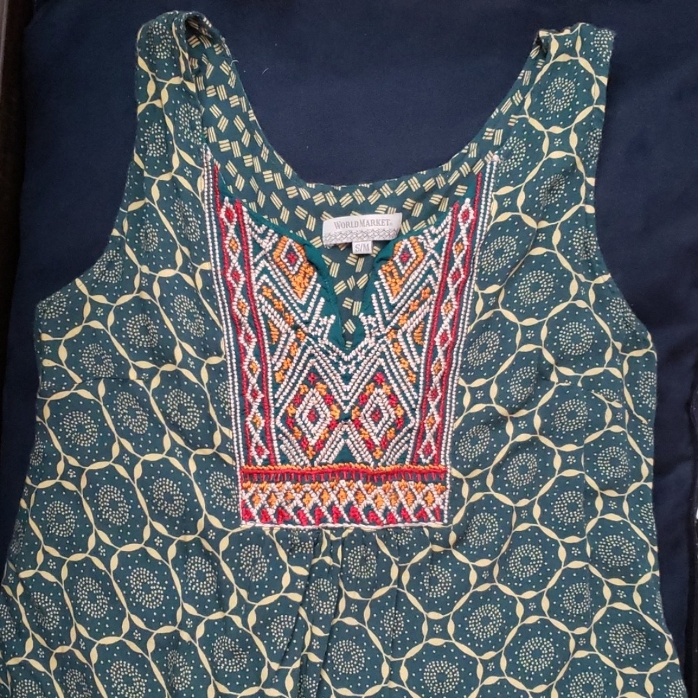 Boho tank top